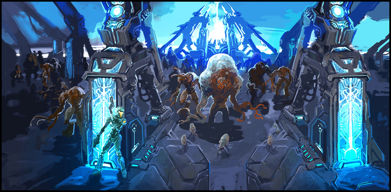 Illustration for article titled More Halo MMO Concepts: Revenge of Mistress Chief